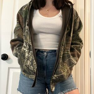 Trendy camo jacket